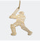 imag2Bookmark Ornament Cricketer