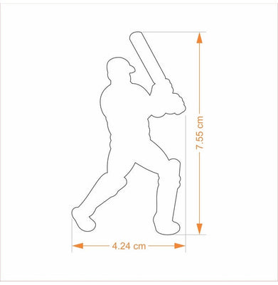 imagBookmark Ornament Cricketer