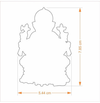 imagBookmark Ornament Ganesha - 3