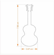 image //www.c...Bookmark Ornament Guitar