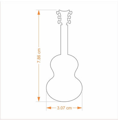 imagBookmark Ornament Guitar