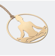 image //www.c...Bookmark Ornament Yoga Padmasana