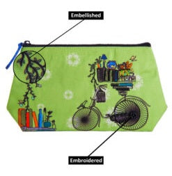 imagBRAIN BRIDGE CYCLE COSMETIC BAG
