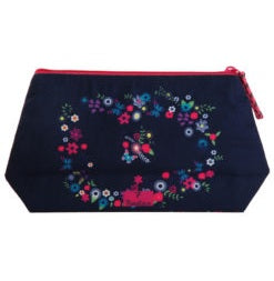 imagBUTTERFLY BLOOM COSMETIC BAG