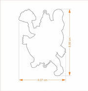 image //www.c...Car Hanging - Sri Hanuman 10%OFF, Anand Prakash, Beyond Books, Bookmarks, BOOKS5, Car Ornament Hanuman Gold Plated, Gift, Non Discounted Products, Stationery & Gifts crossword.in