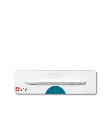 imagCaran D'Ache 849 Claim Your Style Ballpoint Pen Ice Blue - WP31998