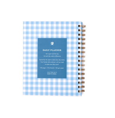 imagDaily Planner-Checkered skies