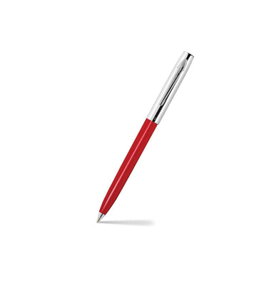 imagFisher Space Pen Cap-O-Matic Maroon Ballpoint Pen Astronaut Holds Moon N6-Wp29732