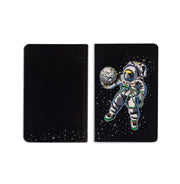 image //www.c...Fisher Space Pen Cap-O-Matic Maroon Ballpoint Pen Astronaut Holds Moon N6-Wp29732