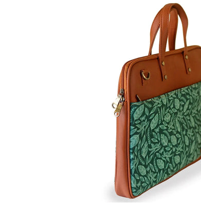 imagForest Greens Women's Compact Laptop Bag