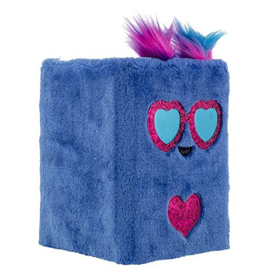 imagMIRADA BLUE OWL PLUSH NOTEBOOK