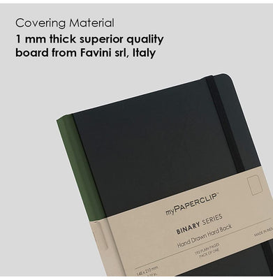 imagNotebook R_Black_Card_Green_Spine