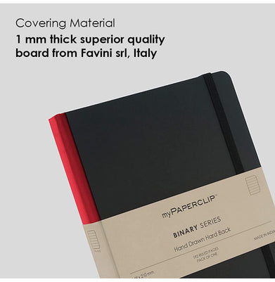 imagNotebook R_Black_Card_Red_Spine