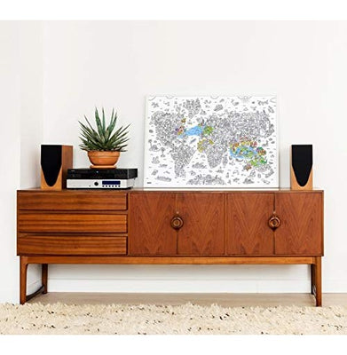 imagOMY Giant Colouring Poster - Atlas