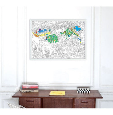 imagOMY Giant Colouring Poster - Football