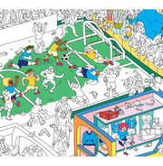 image //www.c...OMY Giant Colouring Poster - Football
