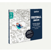 image //www.c...OMY Giant Colouring Poster - Football