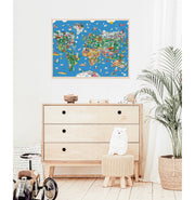 image //www.c...OMY Giant Poster + Stickers -Atlas 10%OFF, Beyond Books, BOOKS5, Fashion Stationery, General Stationery, Non Discounted Products, OMY Giant Poster + Stickers -Atlas, Stationery & Gifts crossword.in