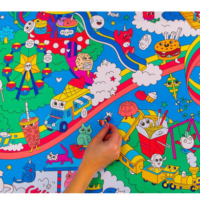 imagOMY Giant Poster + Stickers - Kawaii