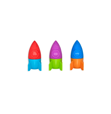 imagOOLY Blast Off Eraser & Pencil Sharpener