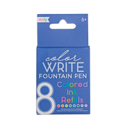 image //www.c...OOLY Color Write Colored Fountain Pens Ink Refills - Set of 8