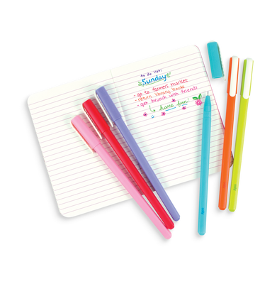 imagOOLY Fine Line Colored Gel Pens - Set of 6