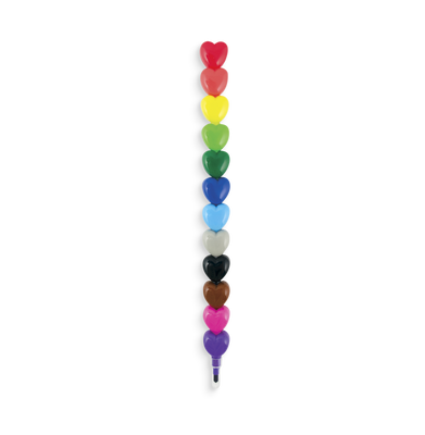 imagOOLY Heart to Heart Stacking Crayons