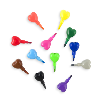 imagOOLY Heart to Heart Stacking Crayons