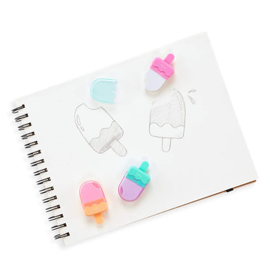 imagOOLY Icy Pop Erasers 2-0 - Set of 3