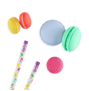 image //www.c...OOLY Le Macaron Patisserie Scented Eraser - Set of 5