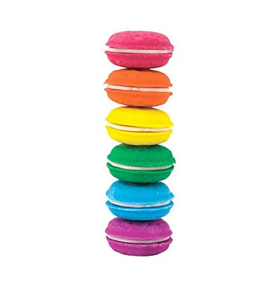 imagOOLY Macarons Scented Erasers - Set of 6-112-052