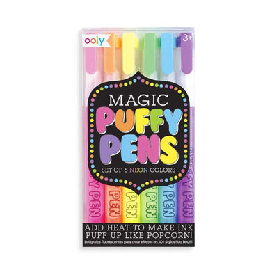 imagOOLY Magic Puffy Pens - Set of 6