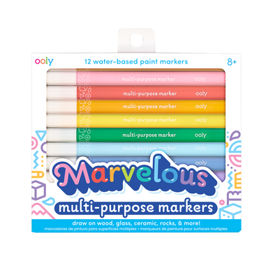 imagOOLY Marvelous Mutli Purpose Paint Marker - 12 Colors