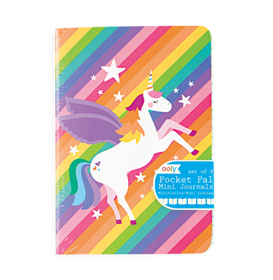 imagOOLY Mini Pocket Pal Journals - Set of 8 - Unique Unicorns