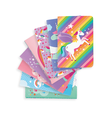 imagOOLY Mini Pocket Pal Journals - Set of 8 - Unique Unicorns