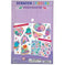 imag3OOLY, Nom Nom Narwhals Scented Stickers - 2 Sticker Sheets + 8 Jumbo Stickers