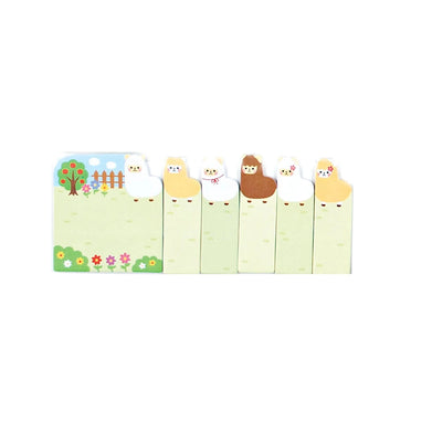 imagOOLY Note Pals Sticky Tabs - Alpaca Farm
