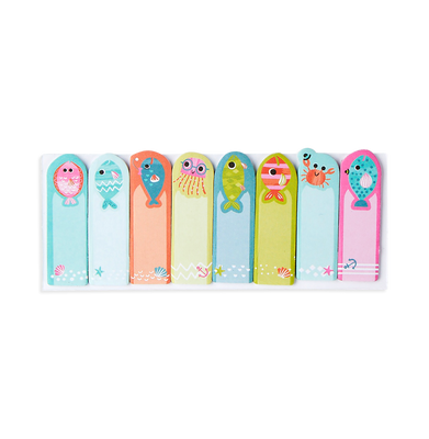 imagOOLY Note Pals Sticky Tabs - Friendly Fish