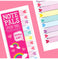 imag2OOLY Note pals sticky tabs - Rainbow Hearts