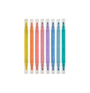 image //www.c...OOLY Pastel Liners Double-Ended Markers Set of 8