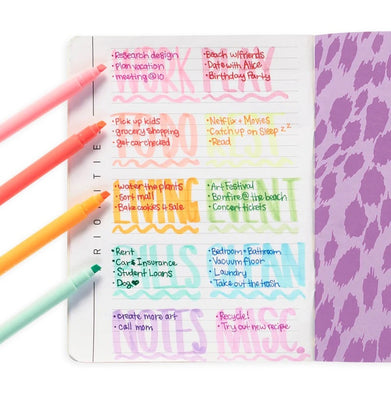 imagOOLY Pastel Mints Scented Flexitip Highlighters - Set of 10