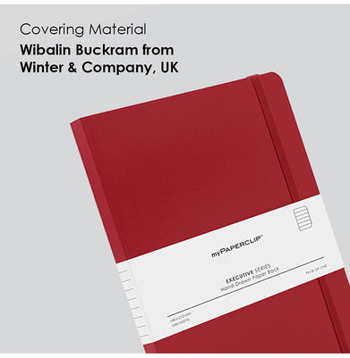 imagPaperclip Executive Series Hand Drawn Esp240A5-R Red