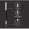 imag3Parker Vectror Metallix Chrome Trim Fountain Pen