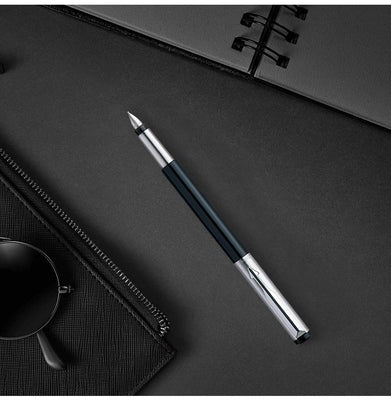 imagParker Vectror Metallix Chrome Trim Fountain Pen