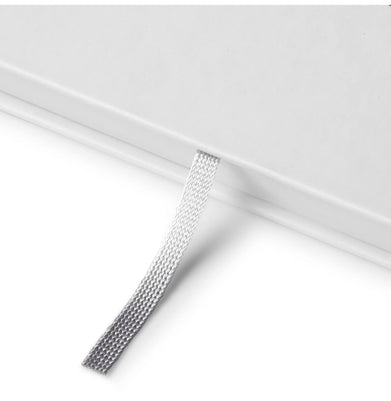 imagPdiPigna - "Mela" Enzo Mari Tribute Notebook, Soft Cover, with fabric bookmark, 14.8x21CM, Blank, 176 pages