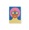 imag1PdiPigna - Olimpia Zagnoli Blue Small Sewn Lined Notebook