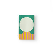 image //www.c...PdiPigna - Olimpia Zagnoli Blue Small Sewn Lined Notebook