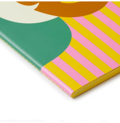 imagPdiPigna - Olimpia Zagnoli Blue Small Sewn Lined Notebook