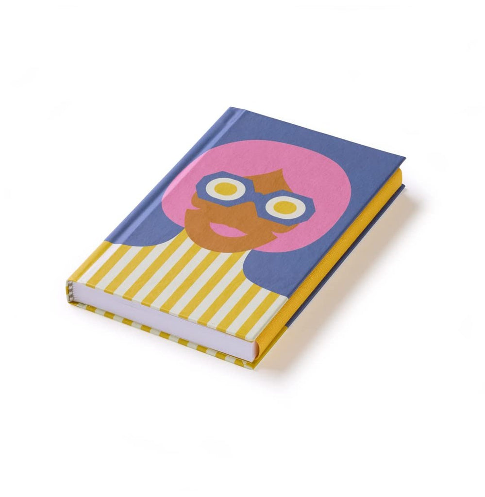 PdiPigna - Olimpia Zagnoli Pink Small Sewn Lined Notebook - Crossword.in 