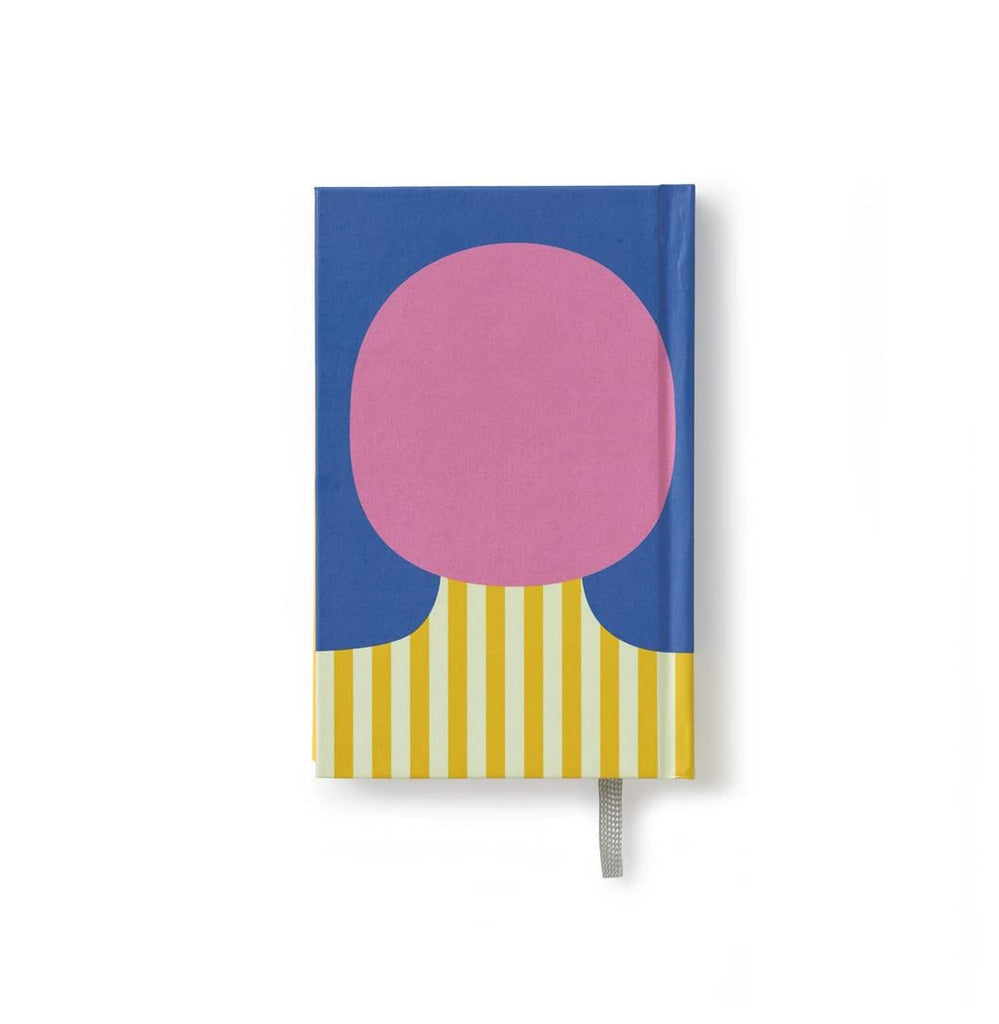 PdiPigna - Olimpia Zagnoli Pink Small Sewn Lined Notebook - Crossword.in 
